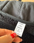 Mat Bag Teddy - Black